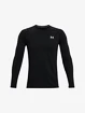 Under Armour ColdGear Fitted Crew-BLK Férfipóló