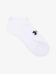 Under Armour  Core No Show 3Pk-BLK  Zokni