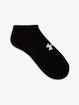 Under Armour  Core No Show 3Pk-BLK  Zokni