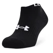 Under Armour  Core No Show 3Pk-BLK  Zokni