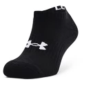 Under Armour  Core No Show 3Pk-BLK  Zokni