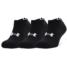 Under Armour Core No Show 3Pk-BLK Zokni