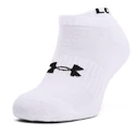 Under Armour  Core No Show 3Pk white  Zokni XL