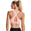 Under Armour  Crossback Mid Bra pink Női melltartó