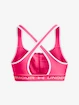 Under Armour  Crossback Mid Bra-PNK Női melltartó