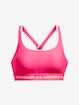 Under Armour  Crossback Mid Bra-PNK Női melltartó