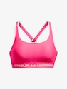 Under Armour  Crossback Mid Bra-PNK Női melltartó