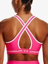 Under Armour  Crossback Mid Bra-PNK Női melltartó