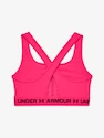 Under Armour  Crossback Mid Bra-PNK Női melltartó