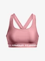 Under Armour  Crossback Mid Bra-PNK Női melltartó