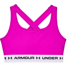 Under Armour Crossback Mid Bra-PNK Női melltartó