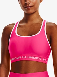 Under Armour Crossback Mid Bra-PNK Női melltartó