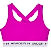 Under Armour  Crossback Mid Bra-PNK Női melltartó M