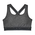 Under Armour  Crossback Mid Heather Bra grey Női melltartó