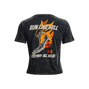 Under Armour  Destroy All Miles Tee II-BLK Női póló