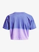 Under Armour  DIP DYE CROP SS-BLU Női póló