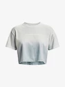 Under Armour  DIP DYE CROP SS-GRY Női póló