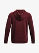 Under Armour  Essential Fleece FZ Hood-RED Férfi-melegítőfelső