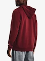 Under Armour  Essential Fleece Hoodie-RED Férfi-melegítőfelső