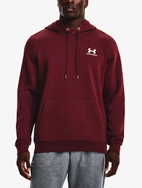 Under Armour Essential Fleece Hoodie-RED Férfi-melegítőfelső