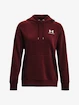 Under Armour  Essential Fleece Hoodie-RED Női melegítőfelső