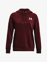 Under Armour  Essential Fleece Hoodie-RED Női melegítőfelső