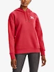 Under Armour  Essential Fleece Hoodie-RED Női melegítőfelső