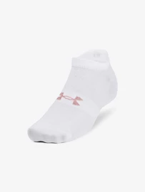 Under Armour Essential No Show 3pk-WHT Zokni