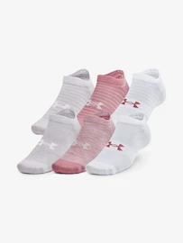 Under Armour Essential No Show 6pk-PNK Zokni