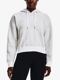 Under Armour Essential Script Hoodie-WHT Női melegítőfelső