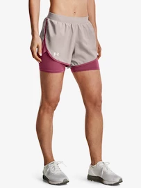 Under Armour Fly By Elite 2-in-1 Short-GRY Női rövidnadrág