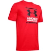 Under Armour  Foundation SS T Red Férfipóló