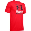 Under Armour  Foundation SS T Red Férfipóló