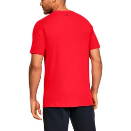 Under Armour Foundation SS T Red Férfipóló