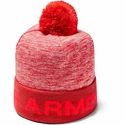 Under Armour  Gametime Pom Beanie red  Gyereksapka