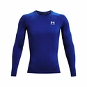 Under Armour HeatGear Comp LS Blue Férfipóló