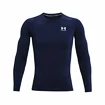 Under Armour HeatGear Comp LS Midnight Blue Férfipóló