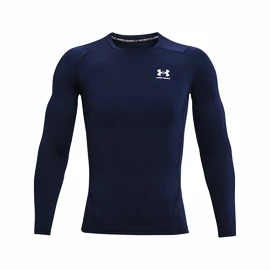 Under Armour HeatGear Comp LS Midnight Blue Férfipóló