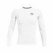 Under Armour HeatGear Comp LS White Férfipóló