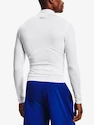 Under Armour HeatGear Comp Mock LS-WHT Férfipóló