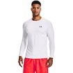 Under Armour HeatGear Fitted LS White Férfipóló