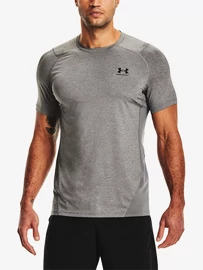 Under Armour HeatGear Fitted SS Grey Férfipóló