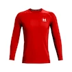 Under Armour HeatGear HeatGear Armour Fitted LS Radiant Red Férfipóló M