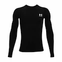 Under Armour HeatGear LS Black Fiúpóló