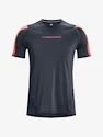 Under Armour HeatGear Nov Fitted SS-GRY Férfipóló