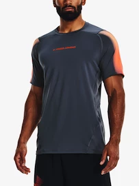 Under Armour HeatGear Nov Fitted SS-GRY Férfipóló