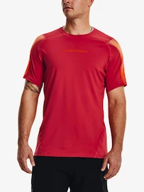 Under Armour HeatGear Nov Fitted SS-RED Férfipóló