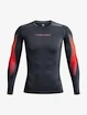 Under Armour HeatGear Novelty LS-GRY Férfipóló