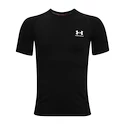 Under Armour HeatGear SS Black Fiúpóló XS