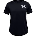 Under Armour HeatGear SS Black Lánykapóló